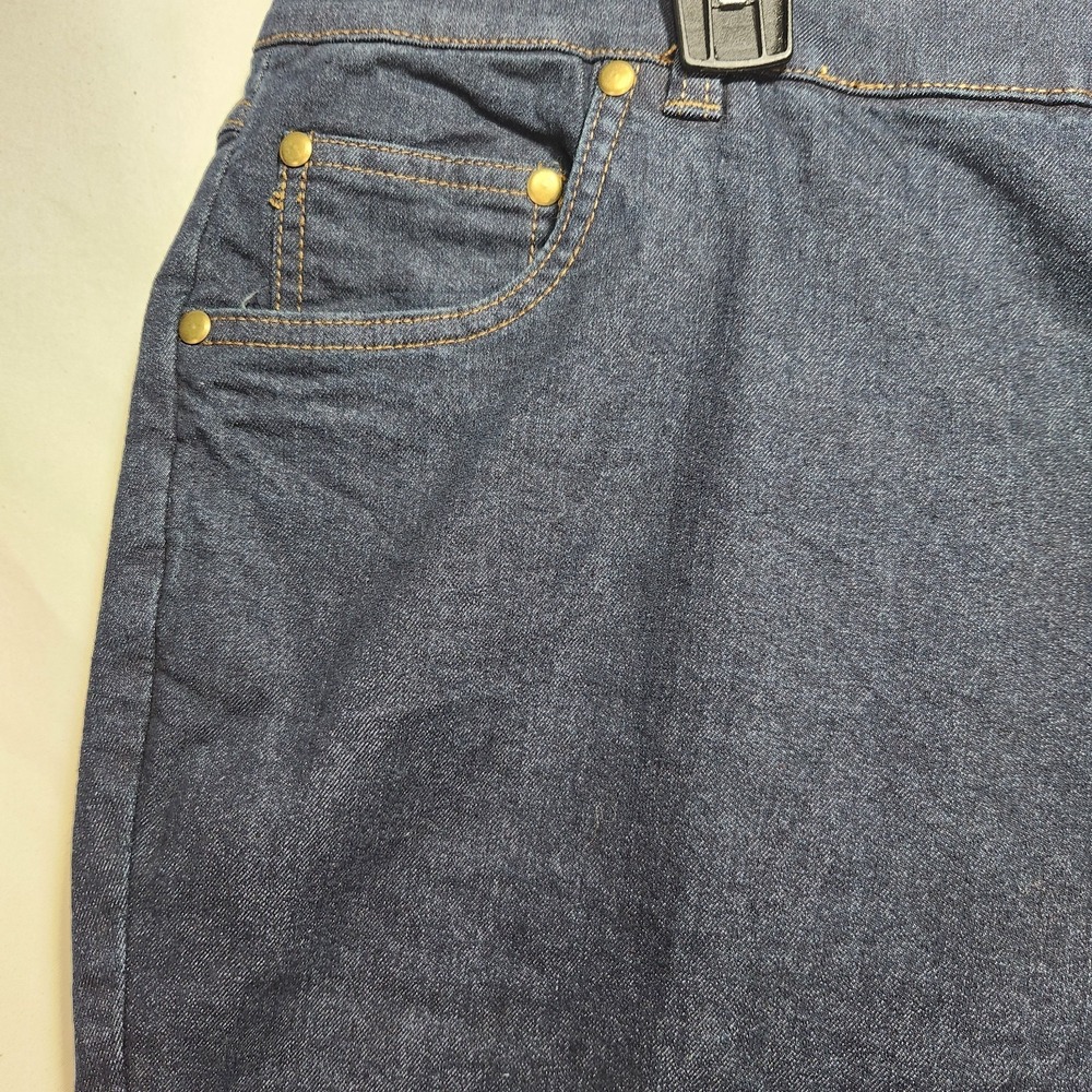 Woman Within Womens Blue Denim Jeans Size 20W Petite - Picture 3 of 5